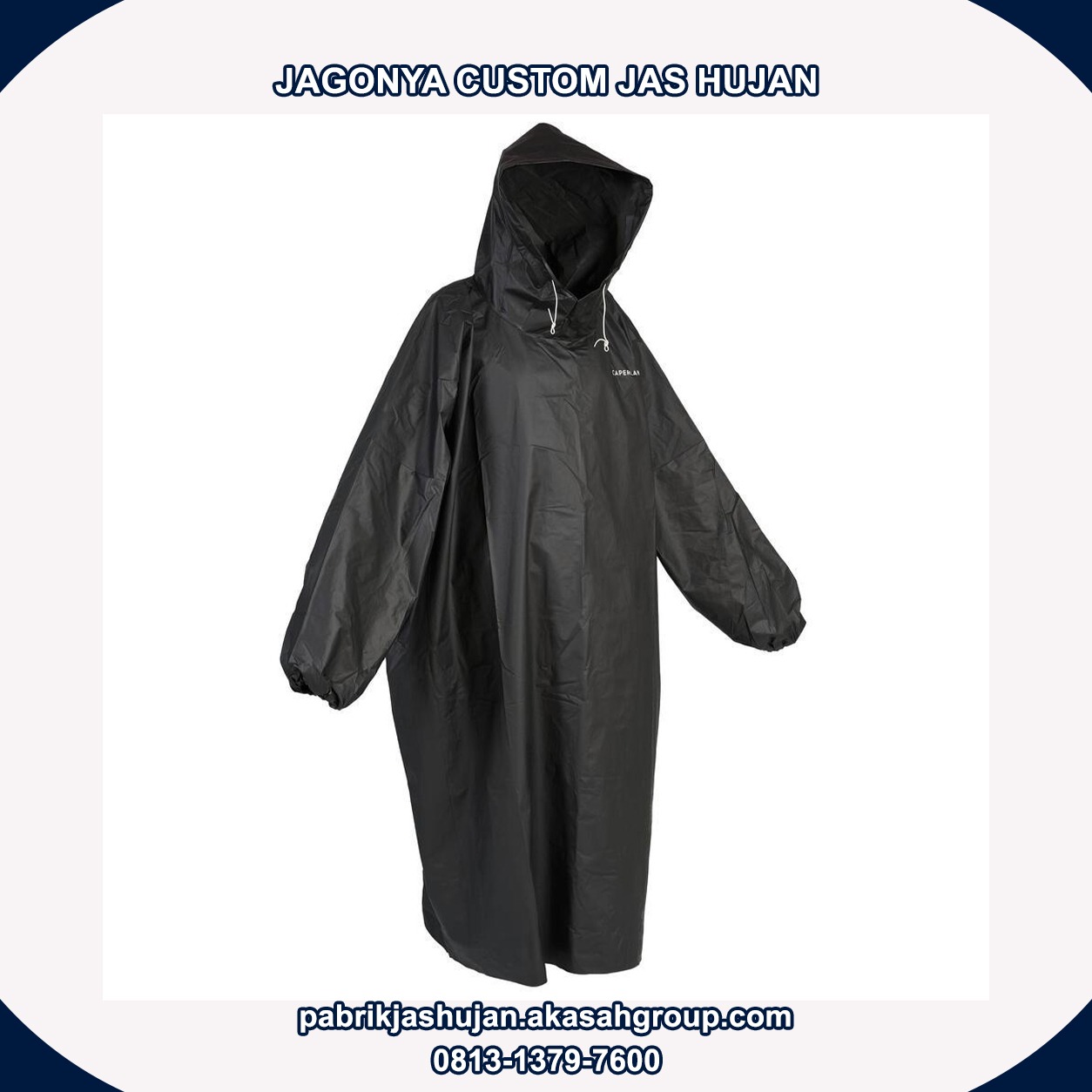 081313797600 Pabrik Konveksi Pusat Jasa Pembuatan Jas Hujan Ponco Custom Terpercaya Berpengalaman Harga Murah Kualitas Bagus 1